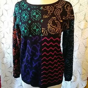 Jimmy Garcia New York multicolored pullover-sz S